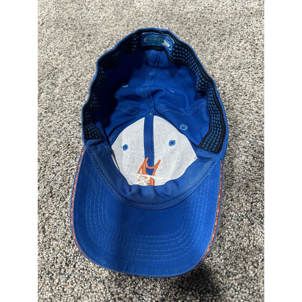 Hawaiian Headwear Maui Baseball Cap Blue Orange Embroidered Hat OSFM - Picture 2 of 4